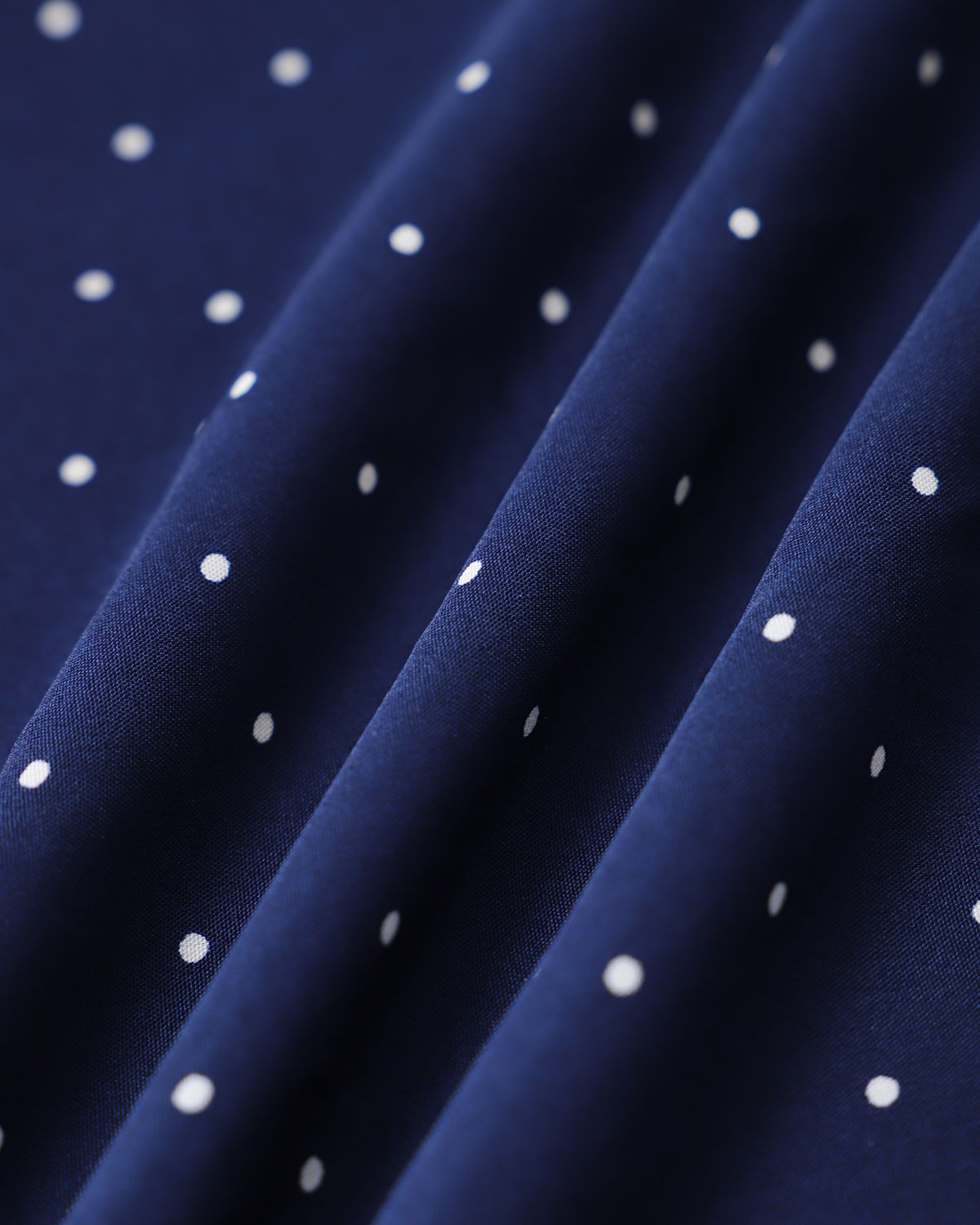 Blue Polka Dot Halter Maxi Dress